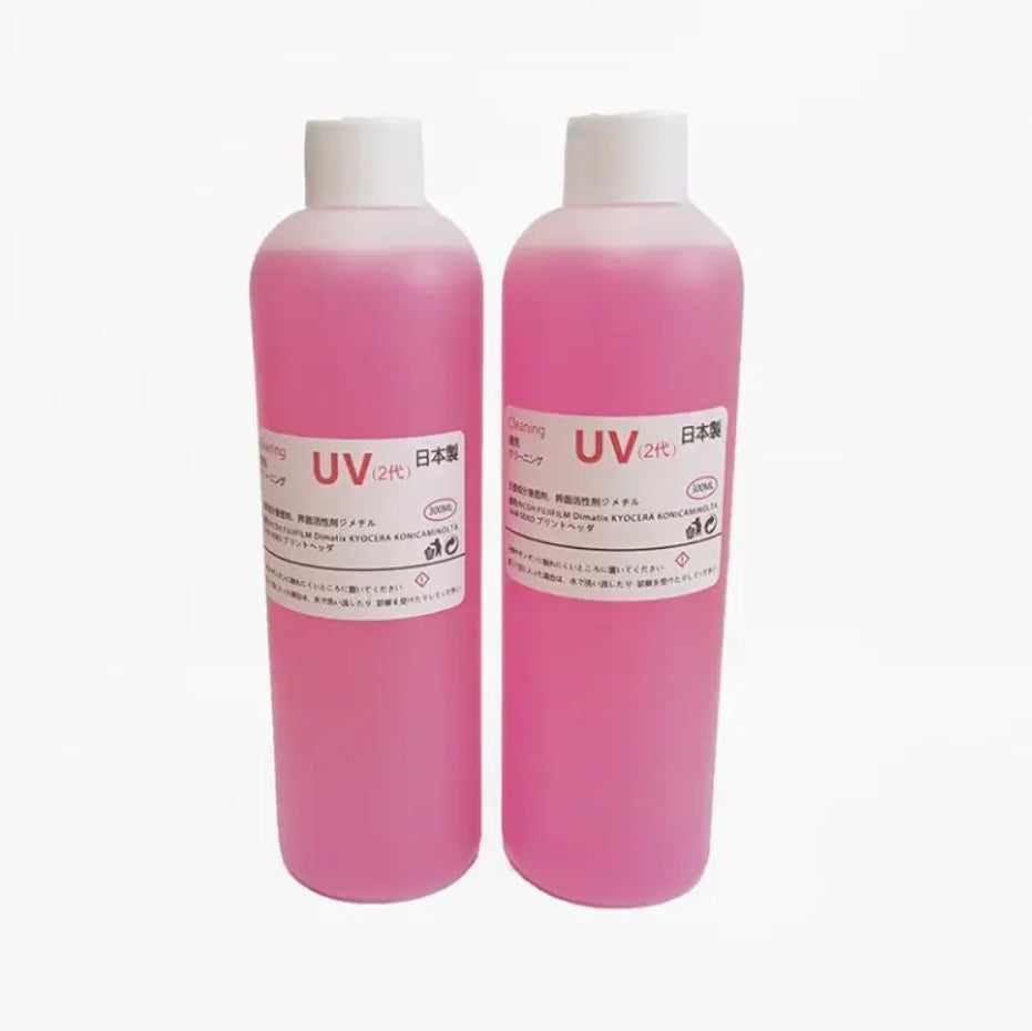 Japan Original UV Ink Cleaning Liquid Printer Cleaning Solution for for UV DTF Printhead