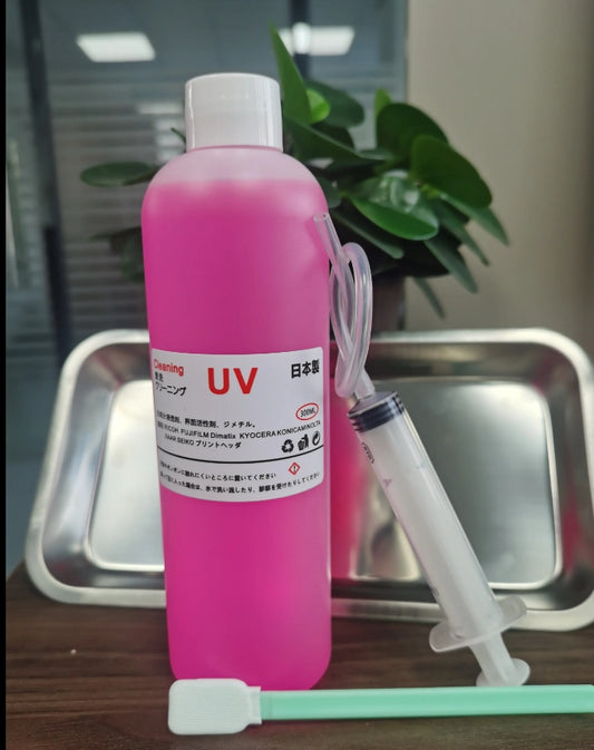 Japan Original UV Ink Cleaning Liquid Printer Cleaning Solution for for UV DTF Printhead