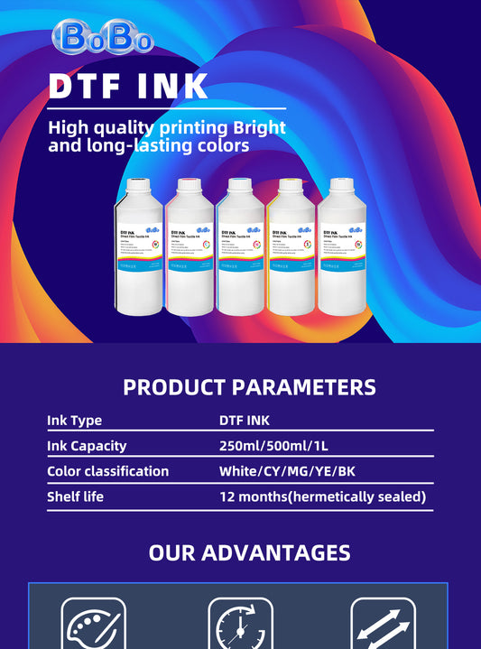 39$/1L, bright colors, stable quality, DTF ink, shipped locally in the United States