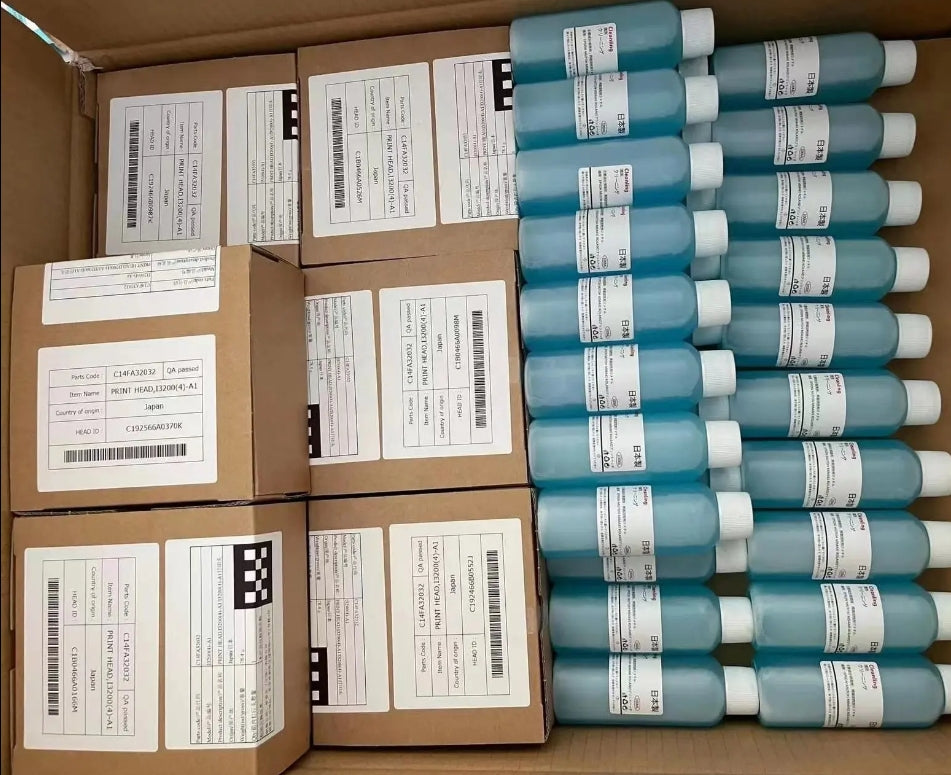 DTF Blue Cleaning Solution 100ML/200ML/500ML for DTF Printhead Xp600 I3200 4720 L1800 Cleaning Liquid Clean Printhead