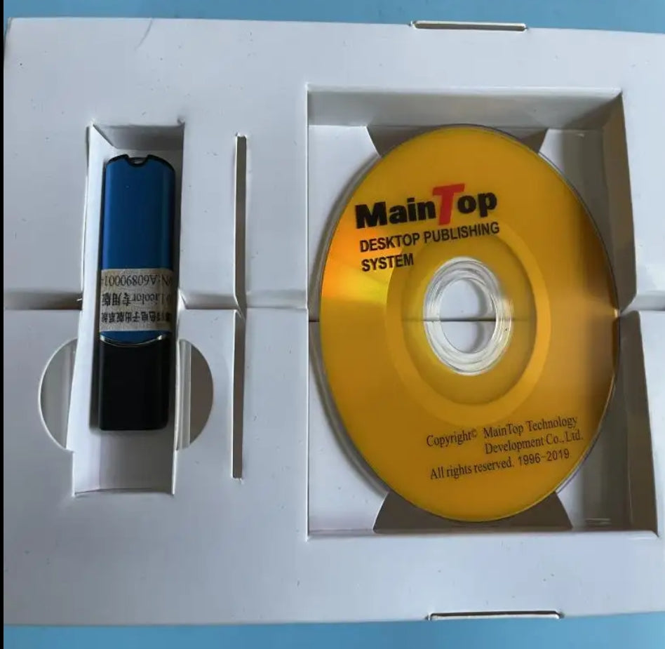 RIP New Maintop Software 6.1 CMYK for DX5/DX7/XP600/3200Printhead / Inkjet Printer